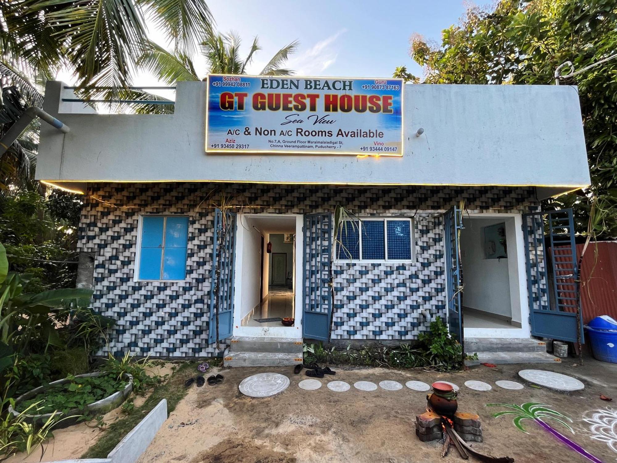 Gt Guest House Virāmpattinam Kültér fotó